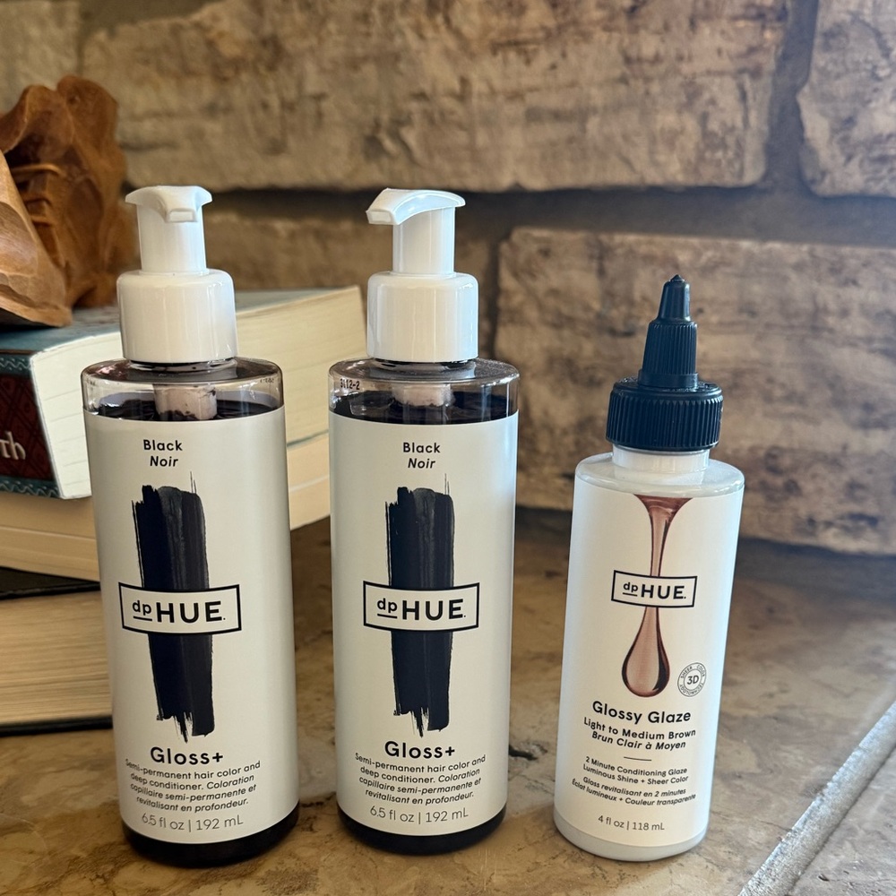 dpHUE Gloss+ Black + Glossy Glaze Bundle (NEW & SEALED)